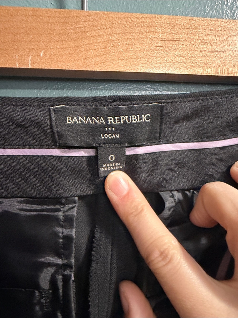 Banana Republic Logan women’s Black Pants